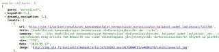 Google Search Appliancen tallentamaa metatietoa artikkelista. Osa tiedoista on crawl proxyn tuottamia.