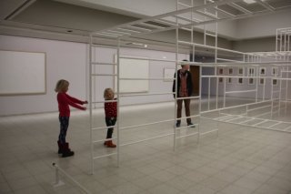 Ellen Gallagherin Jungle Gym teos