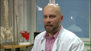 lääkäri Gauffin puolikuvassa