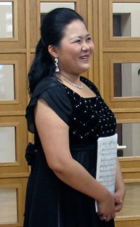 Keunghea Kang on juuri tullut lavalta. Kuva: Kaisa Erola/YLE.