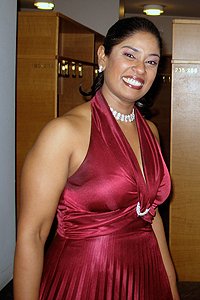 Kishani Jayashinghe välieräkilpailussa. Kuva: Kaisa Erola/YLE.