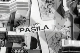 Arkkitehdin pienoismalli Pasilasta