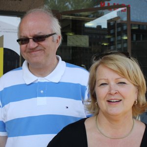 Jari Sinkkonen ja Mirja Tiainen, kuva. Anu Jaantila
