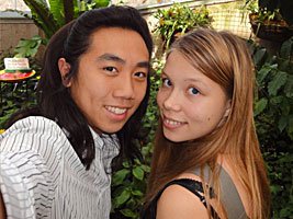 Tilda-Laura Vanhatalo ja Benjamin Leung