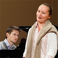 Yulia Lezhneva harjoituksissa, kuva: Heikki Tuuli