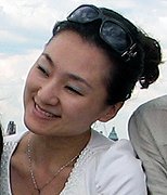 Zhuo Zhang laivan kannella. Kuva: Kaisa Erola/YLE.