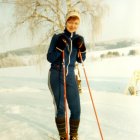 Katsaus 70-luvun hiihtomuotiin. Lähettänyt: Pirkko Hirvi
