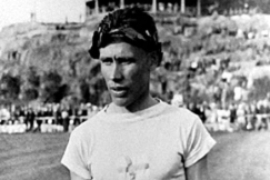 Kuva: Ville Ritola oli vuoden 1924 Pariisin kisojen sankareita. YLE kuvanauha.