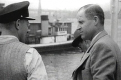 Kuva: Tornator-laivalla valmistaudutaan Atlantin ylitykseen. YLE Kuvanauha.