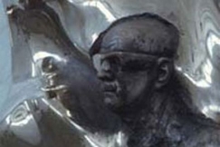 Kuva: Kuvanveist�j� 
Laila Pullisen veistos: 
Urho Kekkonen. 
(1960-luku)
Kalle Kultala