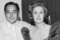 Kuva: Gil Hilario ja Armi Kuusela.(1960-luku) Pressfoto.