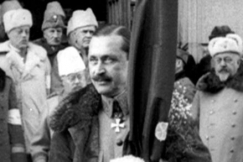 Kuva: Mannerheim Vaasassa vuonna 1918. YLE kuvanauha/Veikko Itkonen.