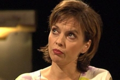 Kuva: N�yttelij�-kirjailija Anna-leena H�rk�nen. YLE kuvanauha.