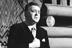 Kuva: Laulaja Olavi Virta. (1963) Erkki Suonio.