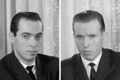 Kuva: M�kihypp��j�t Kalevi ja Juhani K�rkinen. (1961) YLE kuvanauha.