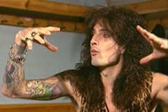 Kuva: M�tley Crue -yhtyeen rumpali Tommy Lee. 