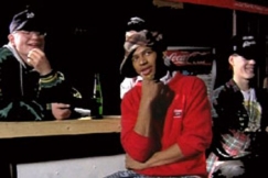 Kuva: Sane, Lepist�, Bruno ja Sampe. (1992) YLE kuvanauha.