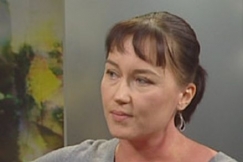 Kuva: Kirjailija Kreetta Onkeri (2007) YLE kuvanauha.