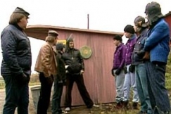 Kuva: Hurjat kioskilla. (1990) YLE kuvanauha.