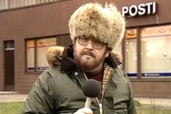 Kuva: Mikko Kivinen Hannu Karpona (1992). YLE kuvanauha.