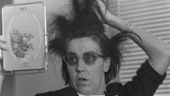 Kuva: Aune Ala-Tuuhonen j�r�jukkakampauksessa (1960-luku). Kalle Kultala.