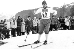 Kuva: Hiihtäjät Marjatta Muttilainen ja Eero Mäntyranta. (1960-luku) Pressfoto. Kuva: Hiihtäjät Marjatta Muttilainen ja Eero Mäntyranta. (1960-luku) Pressfoto.
