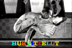 Kuva: Notkeustaiteilija Ben Telkier (1947). YLE kuvanauha. Kuva: Notkeustaiteilija Ben Telkier (1947). YLE kuvanauha.