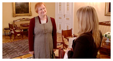 Esiliina Tasavallan Presidentille (copyright YLE/videokuvaa)