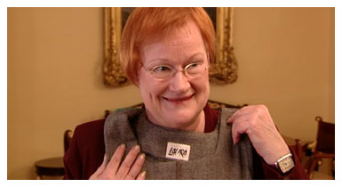 Esiliina Tasavallan Presidentille (copyright YLE/videokuvaa)