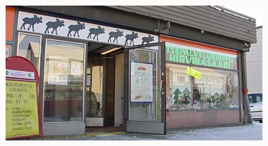 hirvibasaari ulkoa (copyright YLE/videokuvaa)