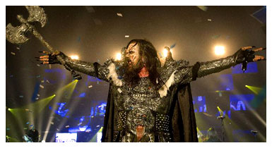 Lordi (Copyright Yle, Kuva Harri Hinkka/YLE Kuvapalvelu)
