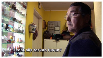 Bror Olin (copyright YLE/videokuvaa)