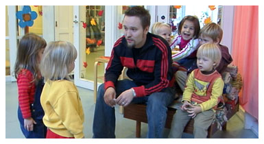 Räsymatoista satutuoli (copyright YLE/videokuvaa)