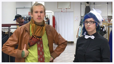 Juho Telivuo ja Saara Lehtonen (copyright YLE/videokuvaa)
