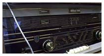 Vanha radio (copyright YLE/videokuvaa)