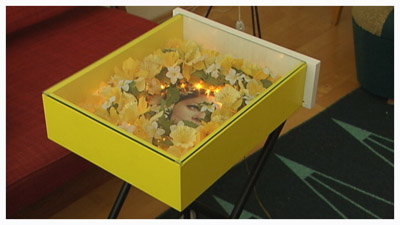 valmis tarjoiluvaunu(copyright YLE/videokuvaa)