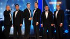 Miesfinalistit (kuva: Yle)