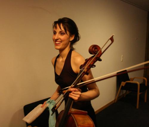 Béatrice esityksen jalkeen