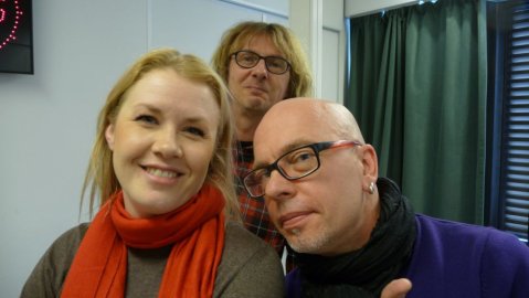 Eeva Kontu, J-P Sillanpää ja  Marko Gustafsson 
