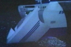 Kuva: Tietokoneanimaatio turman kulusta. YLE kuvanauha.