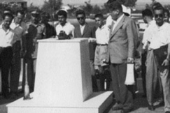 Kuva: Pekka Tiilikainen Kreikassa. (1952) Suomen Urheilumuseo. 