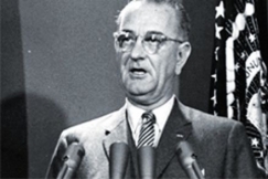 Kuva: Lyndon B. Johnson. (1964) 
AP Graphics Bank