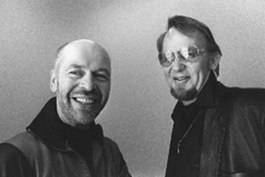 Kuva: Teatteriohjaajat
Jouko Turkka ja
Kalle Holmberg.
(1985)
Kalle Kultala