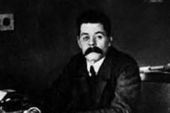 Kuva: Maksim Gorki (1868-1936)
60-vuotiaana.
Kustannusosakeyhti�
Otavan kokoelma