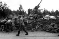 Kuva: Sotilaita asemissa jatkosodan aikana. (1944) Eino Nurmi.