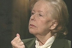 Kuva: N�yttelij� Eeva-Kaarina Volanen muistelee. YLE kuvanauha. 