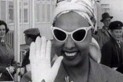 Kuva: Josephine Baker. (1954) YLE kuvanauha.
