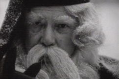 Kuva: Joulupukki herist�� sormea. YLE kuvanauha. 