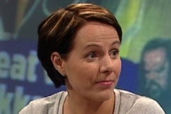 Kuva: Susan Kuronen joulukuussa 2006. YLE kuvanauha.