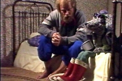 Kuva: Pekka, Ransu ja nuhasaappaat. YLE kuvanauha